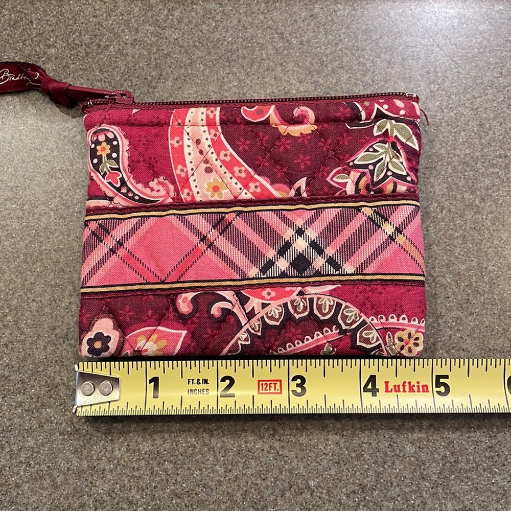 Vera Bradley coin purse zippered pouch - Picture 5 of 6